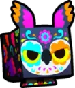 Sugar Skull Owl