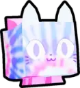 Tiedye Cat