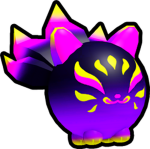 UV Kitsune Ball