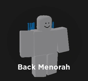 Back Menorah
