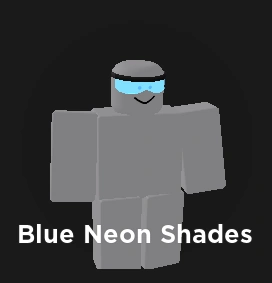 Blue Neon Shades