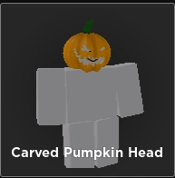 Carved Pumpkin Head