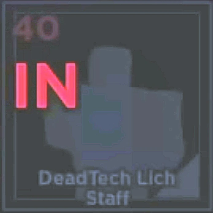 DeadTech Lich Staff