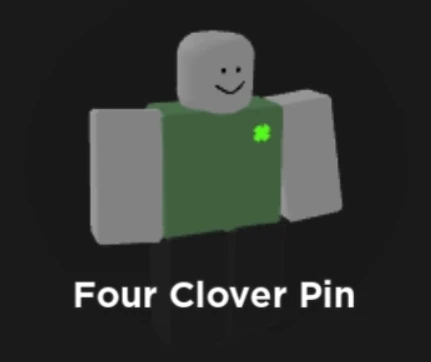 Four Clover Pin