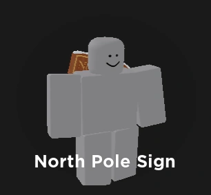 North Pole Sign