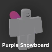 Purple Snowboard