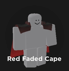 Red Faded Cape