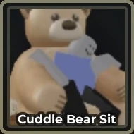 Cuddle Bear Sit
