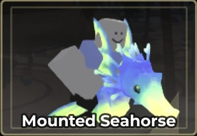 Mounted Seahorse