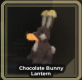 Chocolate Bunny Lantern