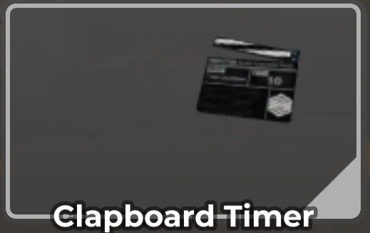 Clapboard Timer