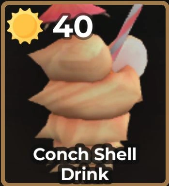 Conch Shell Drink