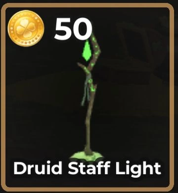 Druid Staff Light