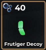 Frutiger Decoy