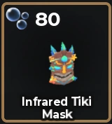 Infrared Tiki Mask