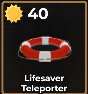 Lifesaver Teleporter