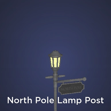North Pole Lamp Post