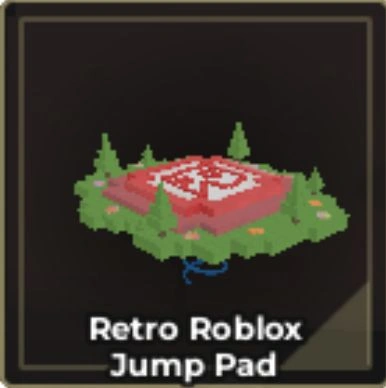 Retro Roblox Jump Pad