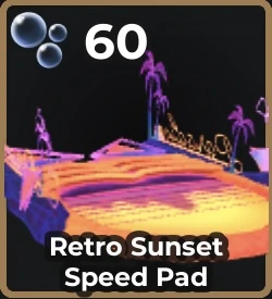 Retro Sunset Speed Pad