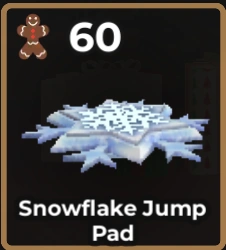 Snowflake Jump Pad
