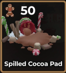 Spilled Cocoa Pad