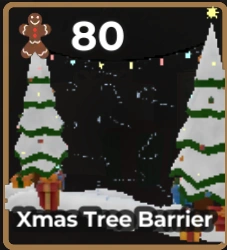 Xmas Tree Barrier