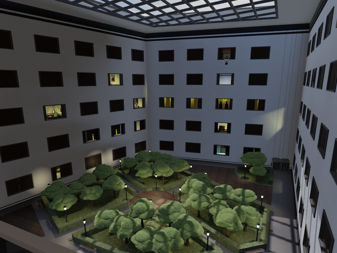 Indoor Courtyard