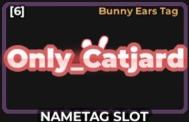 Bunny Ears Tag