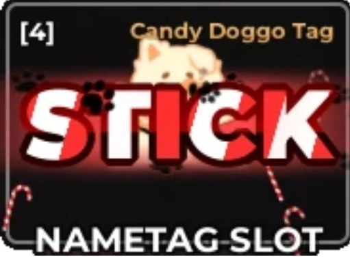 Candy Doggo Tag