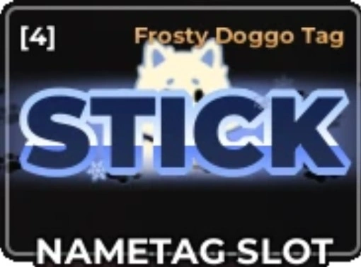 Frosty Doggo Tag