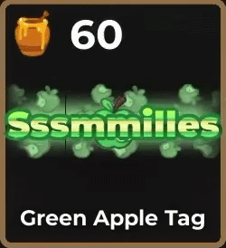 Green Apple Tag