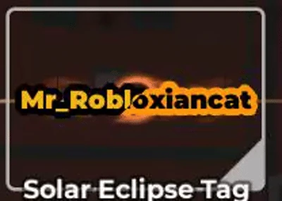 Solar Eclipse Tag