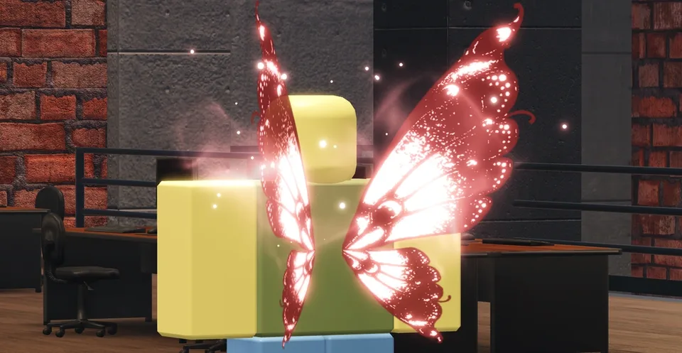 Butterfly Crimson