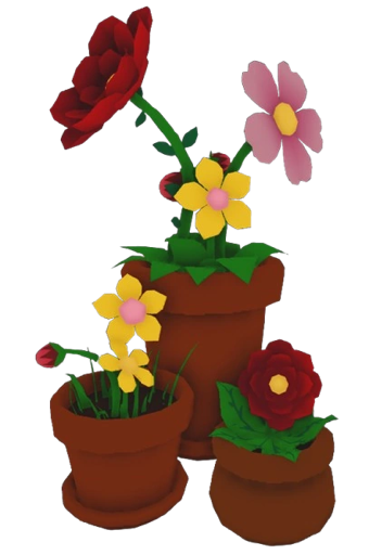 Planted Terracotta Pots