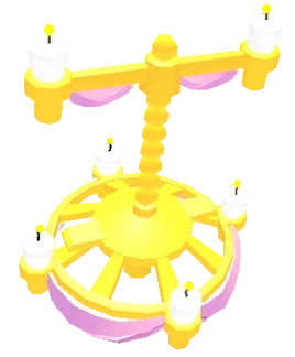 Chandelier Pogo Stick