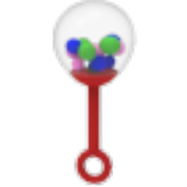 Bubblegum Machine Rattle
