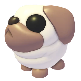 Snowball Pug