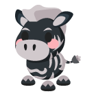 Ash Zebra Sticker