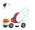 Swan Stroller
