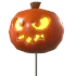 Halloween Orange Pumpkin Balloon