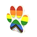 Pride Paw Flying Disc