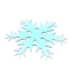 Snowflake Throwing Disc