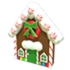 Gingerbread House Throw Toy