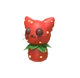 Strawberry Kitty Throw Toy