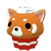 Red Panda Cupcake Chew Toy