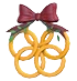 Golden Rings Flying Disc