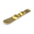 Gold Snowboard
