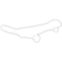 Neon White Skateboard