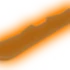 Orange Neon Snowboard