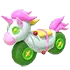 Unicorn Zombie Ponycycle